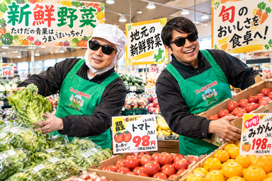 青果部門のスタッフ